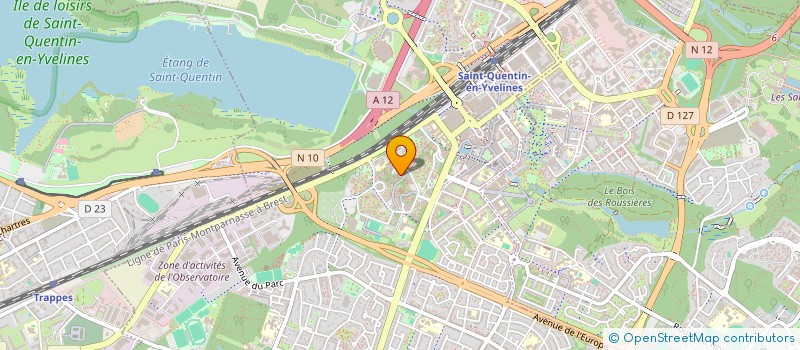 localisation de l'entreprise MADAME NAILA LAOU-HAP  MONTIGNY-LE-BRETONNEUX