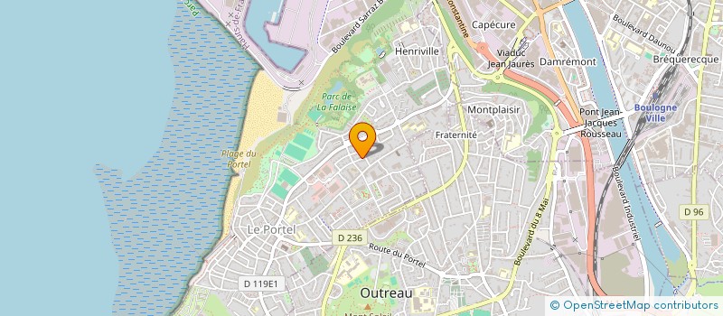 localisation de l'entreprise MADAME NAILA RIAHI  LE PORTEL