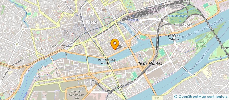 localisation de l'entreprise MADAME NAILA SAVADOGO--DELPECH à NANTES