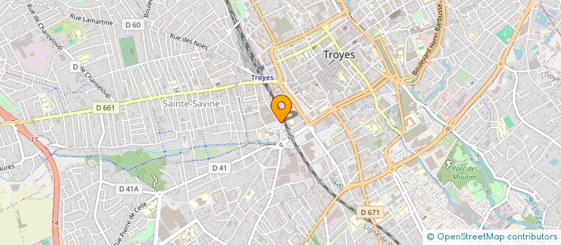 localisation de l'entreprise MADAME NAILA TORRES  TROYES