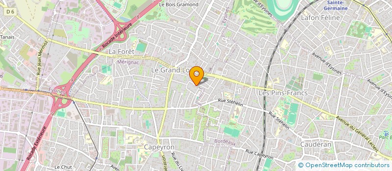 localisation de l'entreprise MADAME NAIMA ABDOU RAHAMANE  BORDEAUX