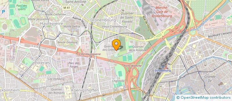 localisation de l'entreprise MADAME NAIMA ACHAHBOUN à STRASBOURG