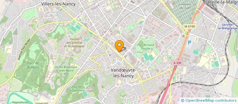 localisation de l'entreprise MADAME NAIMA AGHLANE  VANDUVRE-LES-NANCY