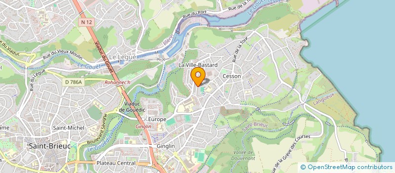 localisation de l'entreprise MADAME NAIMA AGOUJIL à SAINT-BRIEUC