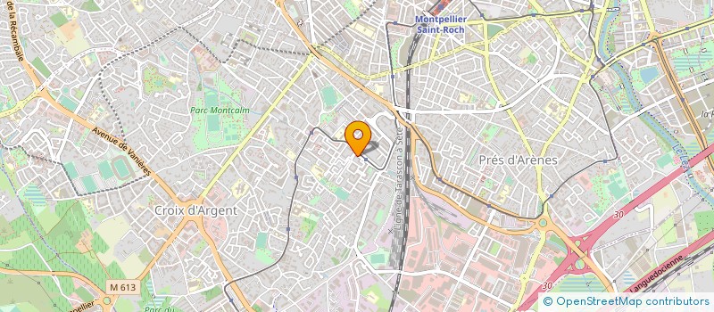 localisation de l'entreprise MADAME NAIMA AHMED BACHA à MONTPELLIER