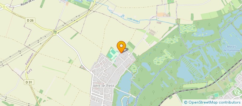 localisation de l'entreprise MADAME NAIMA ALILI  VERT-LE-PETIT