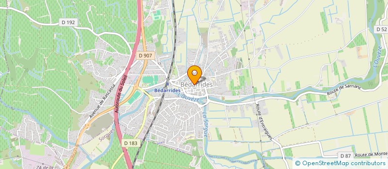 localisation de l'entreprise MADAME NAIMA AMARA  CHATEAUNEUF-DU-PAPE