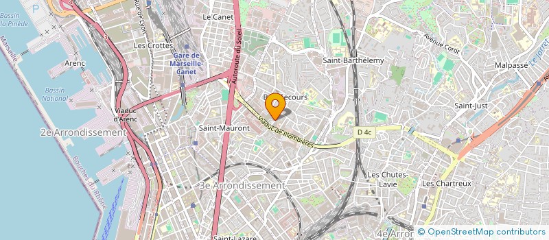 localisation de l'entreprise MADAME NAIMA AMERANI à MARSEILLE