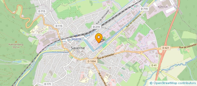 localisation de l'entreprise MADAME NAIMA AMRANE  SAVERNE