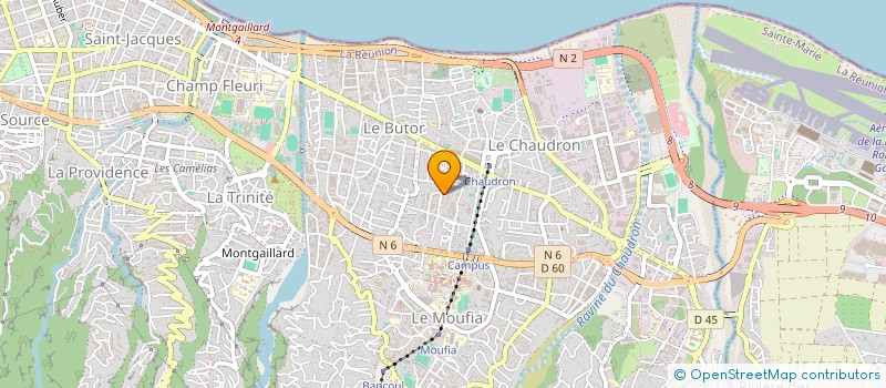localisation de l'entreprise MADAME NAIMA ASSANI à SAINT-DENIS