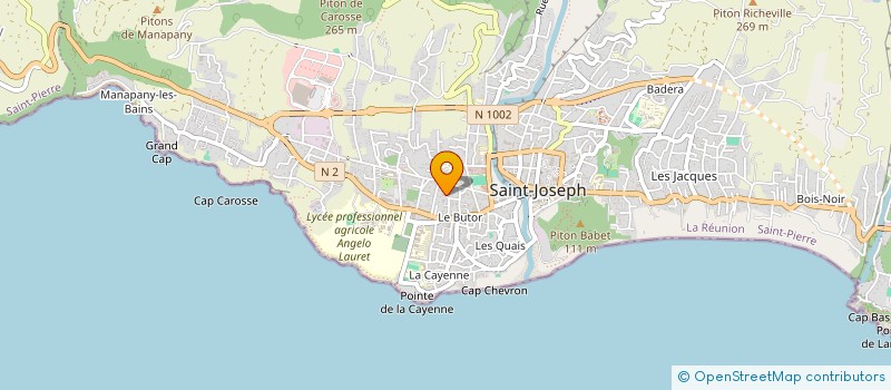 localisation de l'entreprise MADAME NAIMA ASSANI à SAINT-JOSEPH