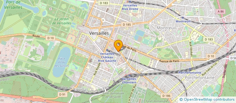 localisation de l'entreprise MADAME NAIMA ASSKOUR à VERSAILLES