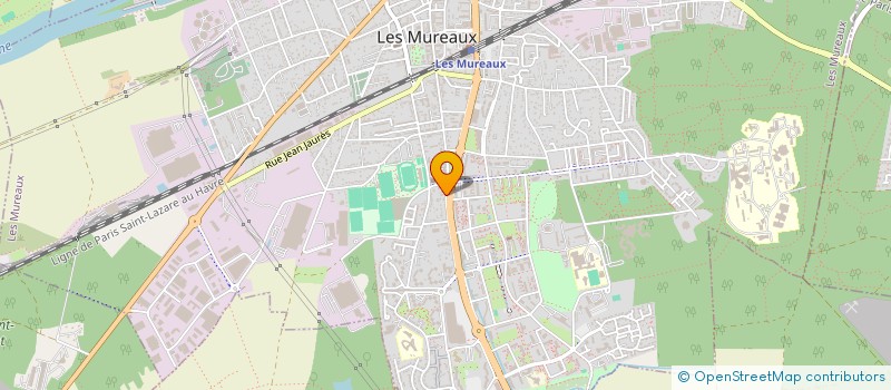 localisation de l'entreprise MADAME NAIMA AZHANI à LES MUREAUX