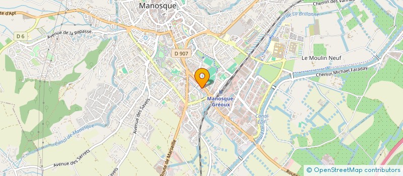 localisation de l'entreprise MADAME NAIMA AZOUGAGH à MANOSQUE