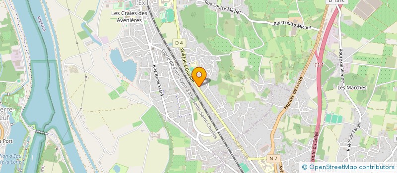 localisation de l'entreprise MADAME NAIMA BAARIB  SAINT-MAURICE-L'EXIL