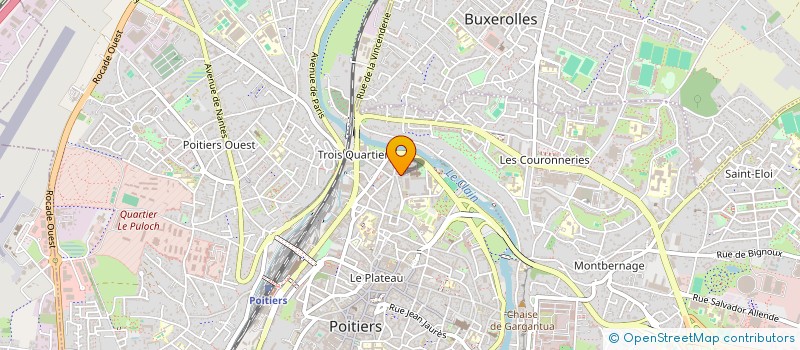 localisation de l'entreprise MADAME NAIMA BADACHE COUVRAT  POITIERS