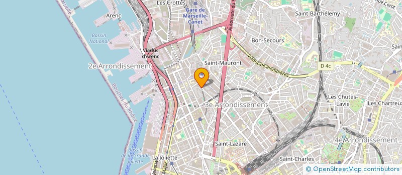localisation de l'entreprise MADAME NAIMA BANNOUR à MARSEILLE
