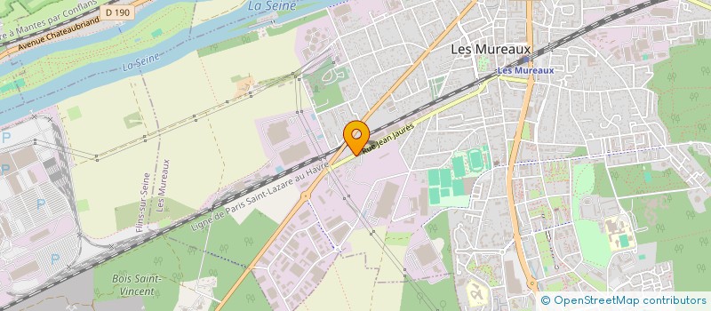 localisation de l'entreprise MADAME NAIMA BARRIZ à LES MUREAUX
