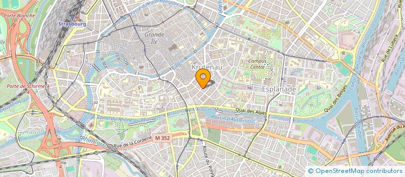 localisation de l'entreprise MADAME NAIMA BAYADOU à STRASBOURG
