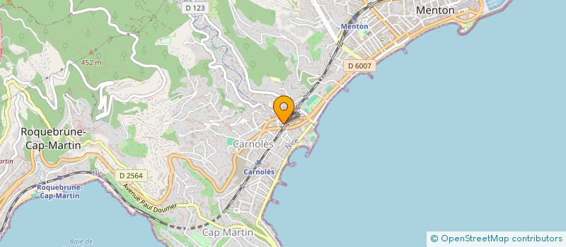 localisation de l'entreprise MADAME NAIMA BELHADRI à ROQUEBRUNE-CAP-MARTIN