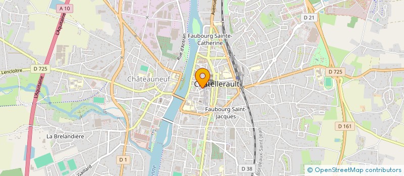 localisation de l'entreprise MADAME NAIMA BENOTMANE  CHATELLERAULT