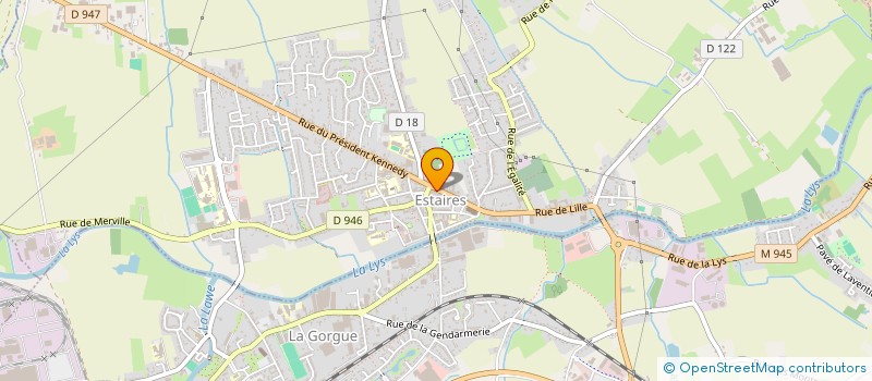 localisation de l'entreprise MADAME NAIMA BIRAFANE  ESTAIRES