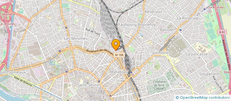 localisation de l'entreprise MADAME NAIMA CHEMSI à TOULOUSE