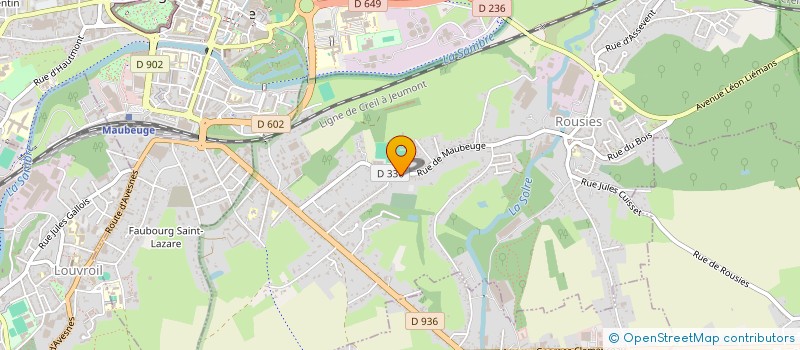 localisation de l'entreprise MADAME NAIMA DJERRIOU  ROUSIES