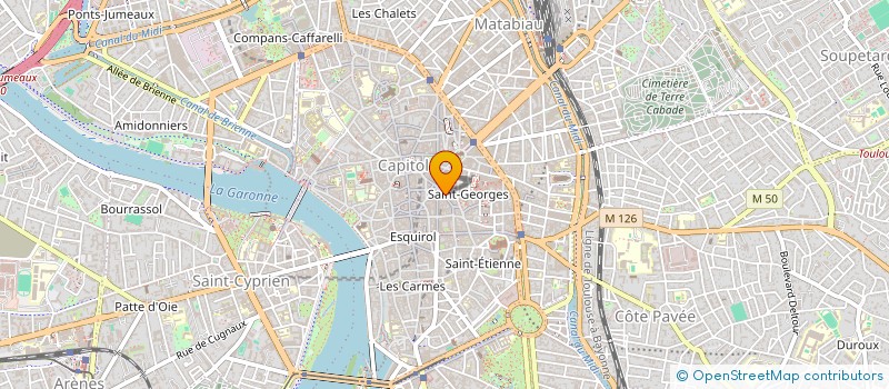 localisation de l'entreprise MADAME NAIMA DOUGUI  TOULOUSE
