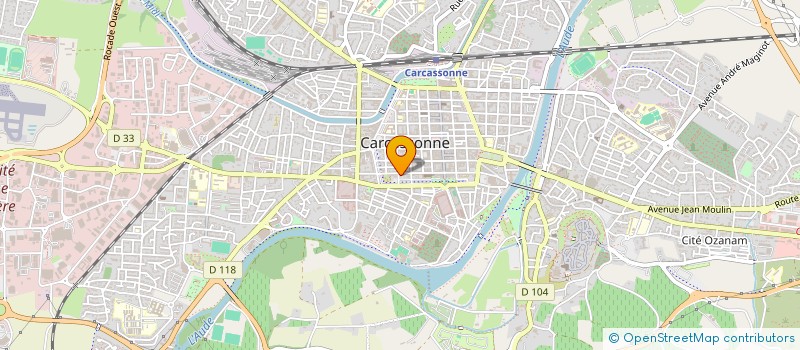 localisation de l'entreprise MADAME NAIMA DOUKKAR à CARCASSONNE