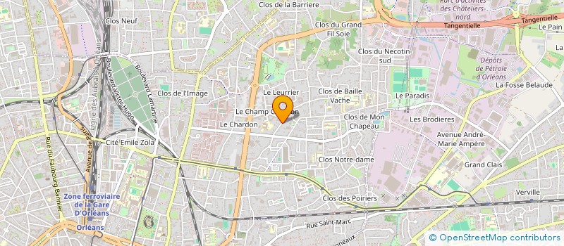 localisation de l'entreprise MADAME NAIMA EDDAOUDI à ORLEANS