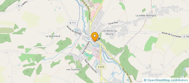 localisation de l'entreprise MADAME NAIMA EDDOUK  CORMEILLES