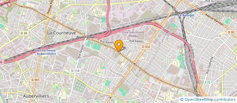 localisation de l'entreprise MADAME NAIMA EL BELKASMI à LA COURNEUVE
