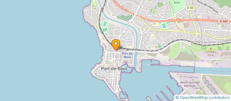 localisation de l'entreprise MADAME NAIMA EL GHAZZAR à PORT-DE-BOUC