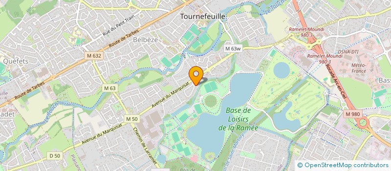 localisation de l'entreprise MADAME NAIMA EL GORAICHI  TOURNEFEUILLE