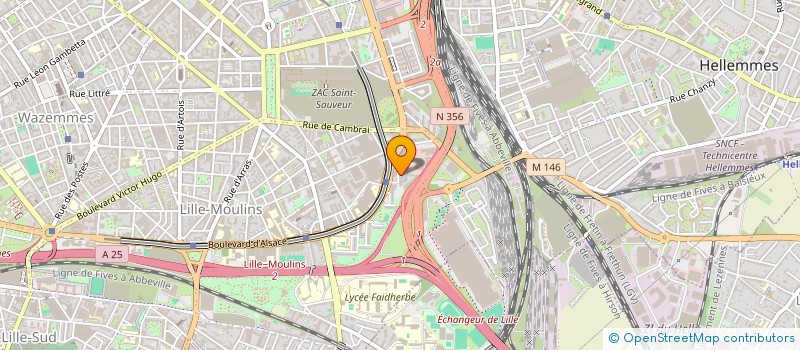 localisation de l'entreprise MADAME NAIMA EL HADDADI à LILLE