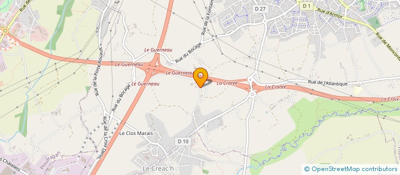 localisation de l'entreprise MADAME NAIMA EL HAMDIOUI à TREGUEUX