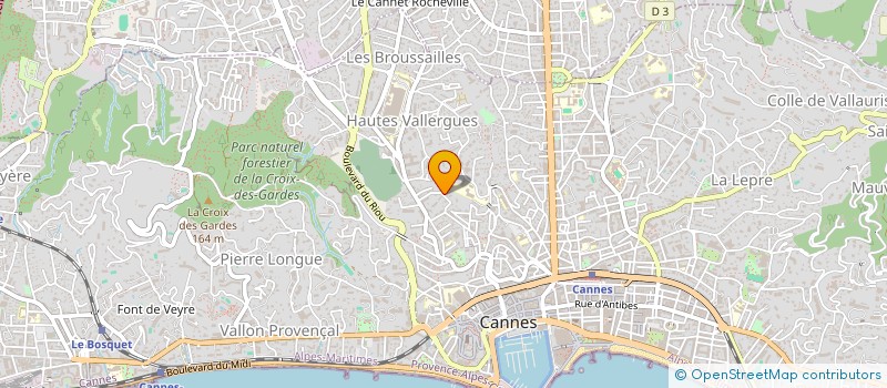 localisation de l'entreprise MADAME NAIMA EL MAJTINI  CANNES