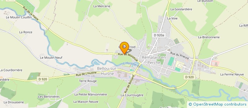 localisation de l'entreprise MADAME NAIMA EL OUFIR à REMALARD-EN-PERCHE