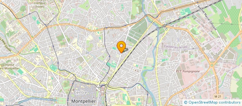 localisation de l'entreprise MADAME NAIMA ELHAFIDI à MONTPELLIER