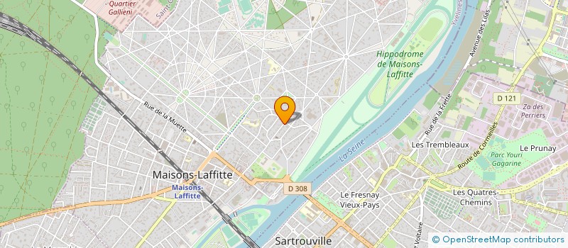 localisation de l'entreprise MADAME NAIMA ELMIDAOUI à MAISONS-LAFFITTE