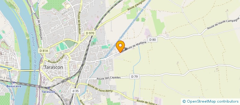 localisation de l'entreprise MADAME NAIMA FERICH à TARASCON