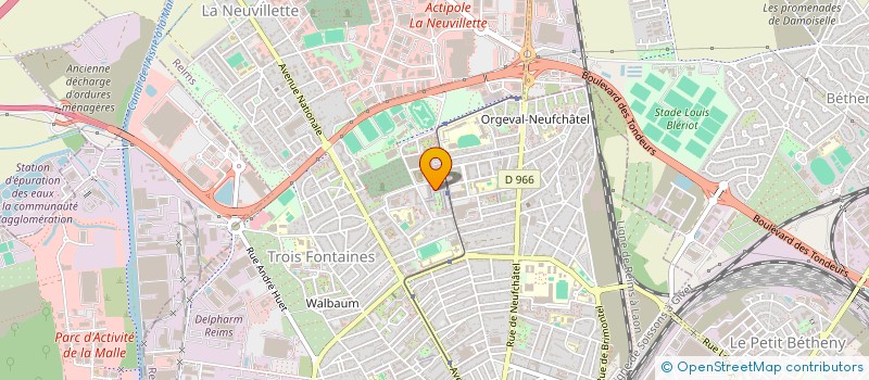 localisation de l'entreprise MADAME NAIMA GHANNOU à REIMS