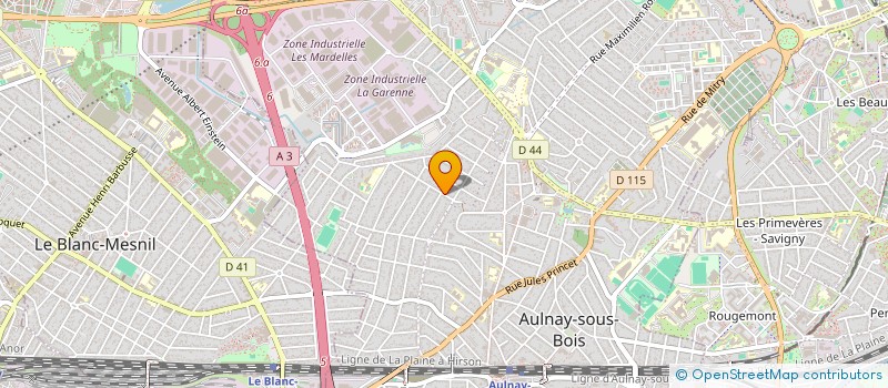 localisation de l'entreprise MADAME NAIMA HAMDAOUI à AULNAY-SOUS-BOIS
