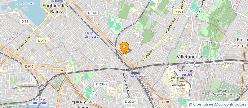 localisation de l'entreprise MADAME NAIMA HAMMOUALI à DEUIL-LA-BARRE