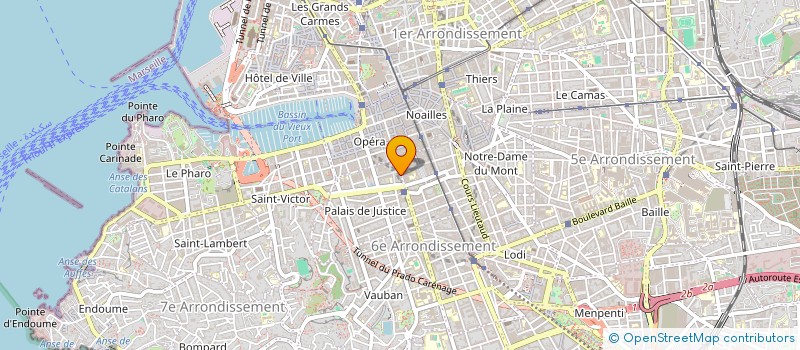 localisation de l'entreprise MADAME NAIMA HAOULIA  MARSEILLE