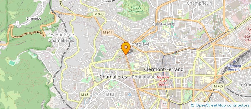 localisation de l'entreprise MADAME NAIMA HIZZIR  CLERMONT-FERRAND