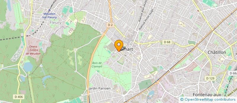 localisation de l'entreprise MADAME NAIMA HOUTI à CLAMART