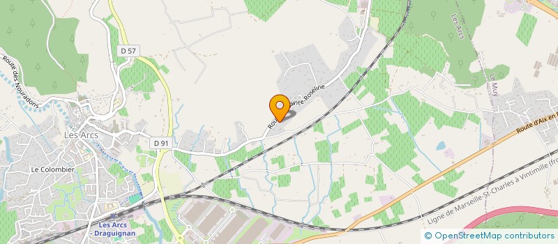 localisation de l'entreprise MADAME NAIMA KAHLAOUI à LES ARCS