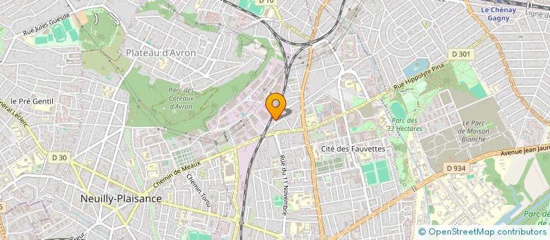 localisation de l'entreprise MADAME NAIMA KERBOUB à NEUILLY-SUR-MARNE
